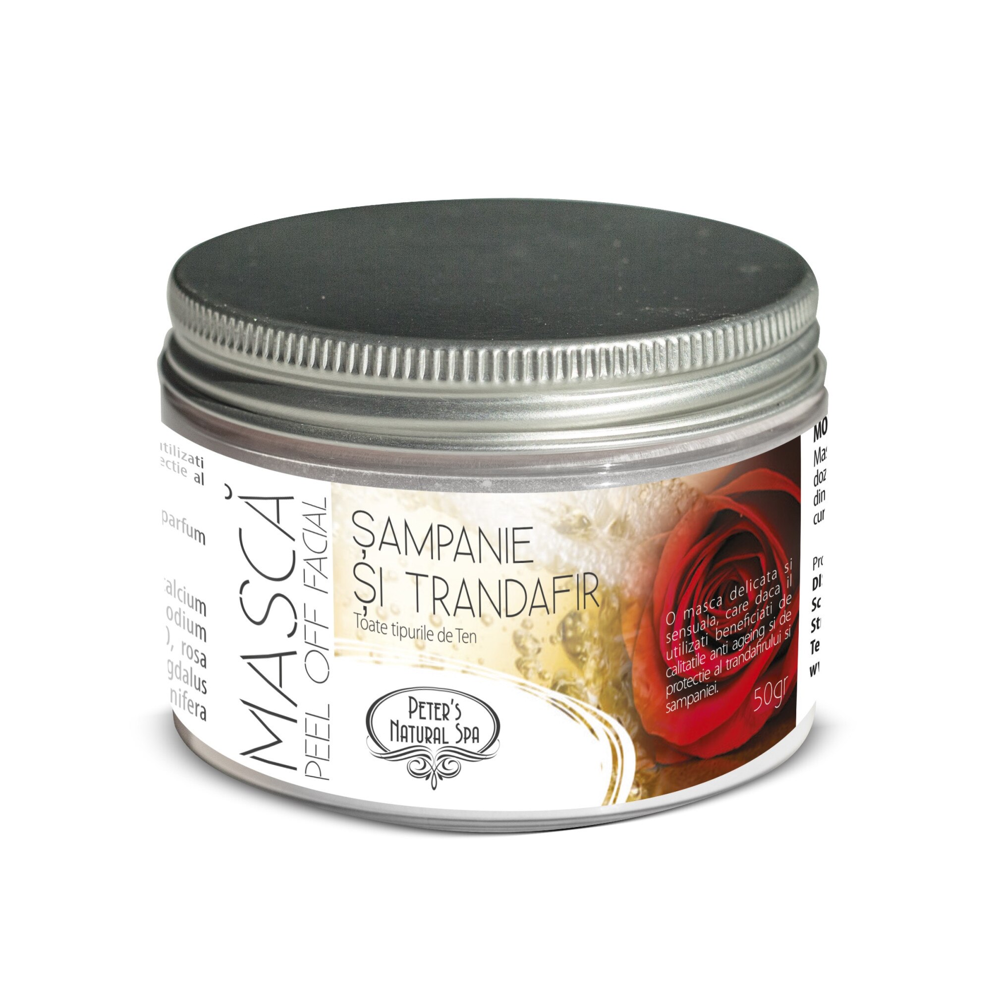 Masca Peel Off Peter's Natural Masca translucida cu alge marine 50g