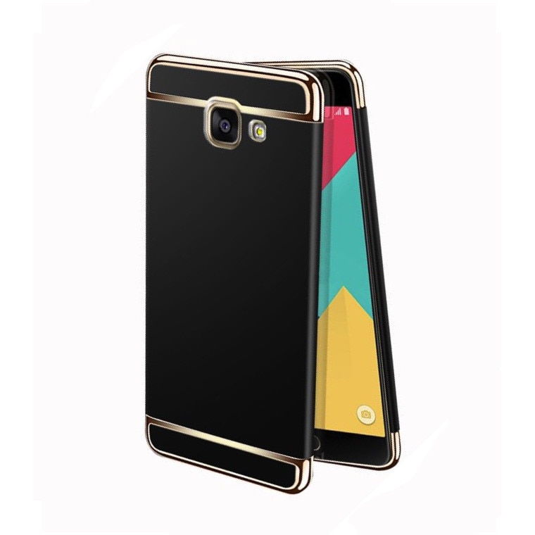 Husa 3 in 1 Luxury pentru Galaxy A7 (2017) Black