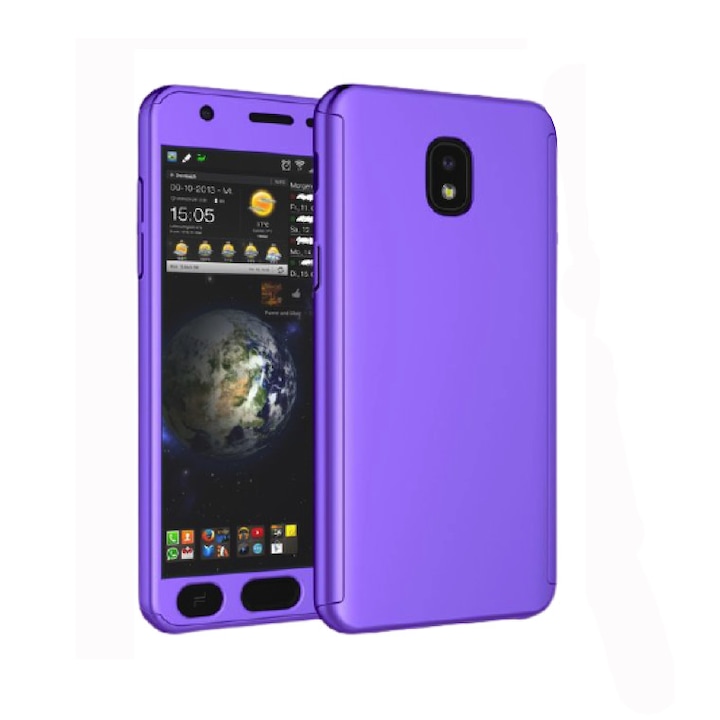 Husa 360 pentru Galaxy J2 Pro 2018 (Grand Prime Pro / J250FD) Purple