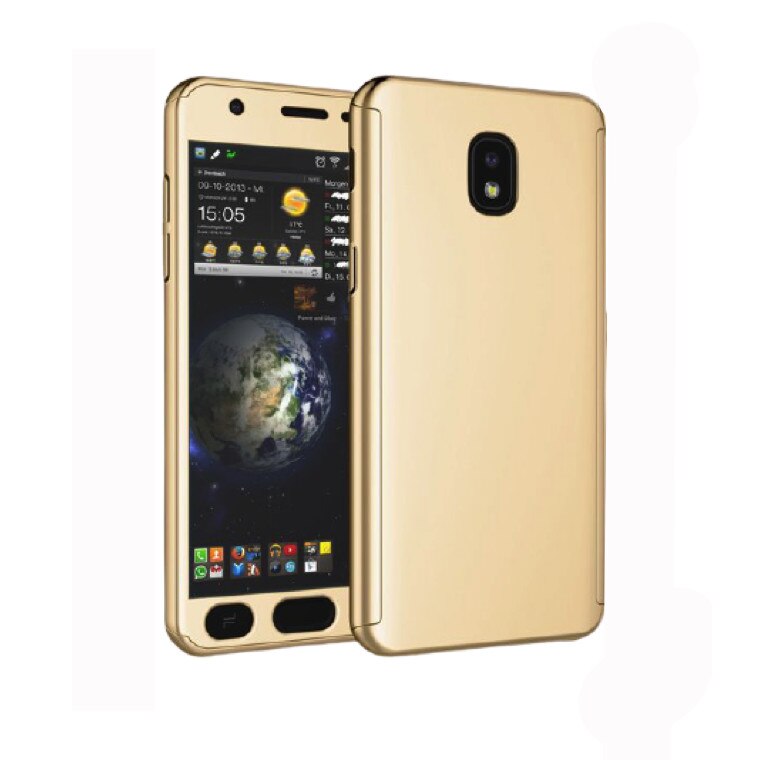 Husa 360 pentru Galaxy J2 Pro 2018 (Grand Prime Pro / J250FD) Gold