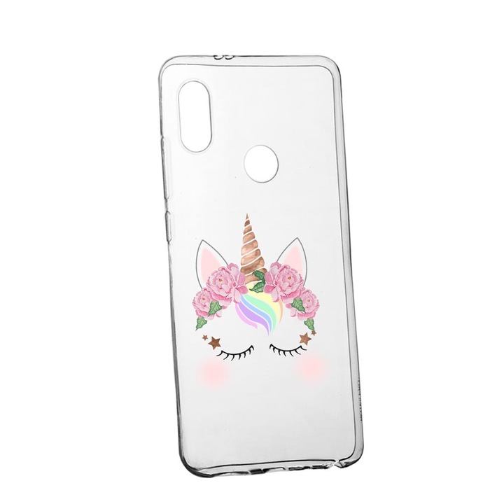 Калъф, за Samsung Galaxy A11, Еднорог, Силиконов, Устойчив на износване, Противоплъзгащ, 525