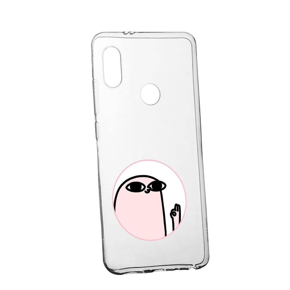 Husa Meme, pentru Motorola One Vision, rezistenta la uzura, anti-alunecare, din silicon Premium, 658