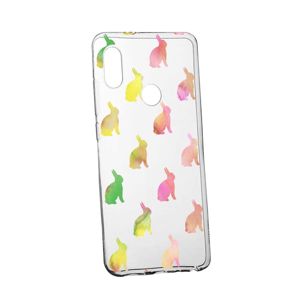 Husa Cool Rabbits, pentru Motorola One Vision, rezistenta la uzura, anti-alunecare, din silicon Premium, 695