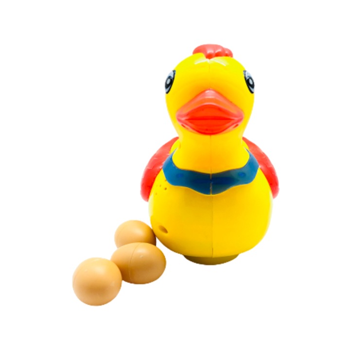 Rata Interactiva cu Sunete si Lumini, galben, +2 ani