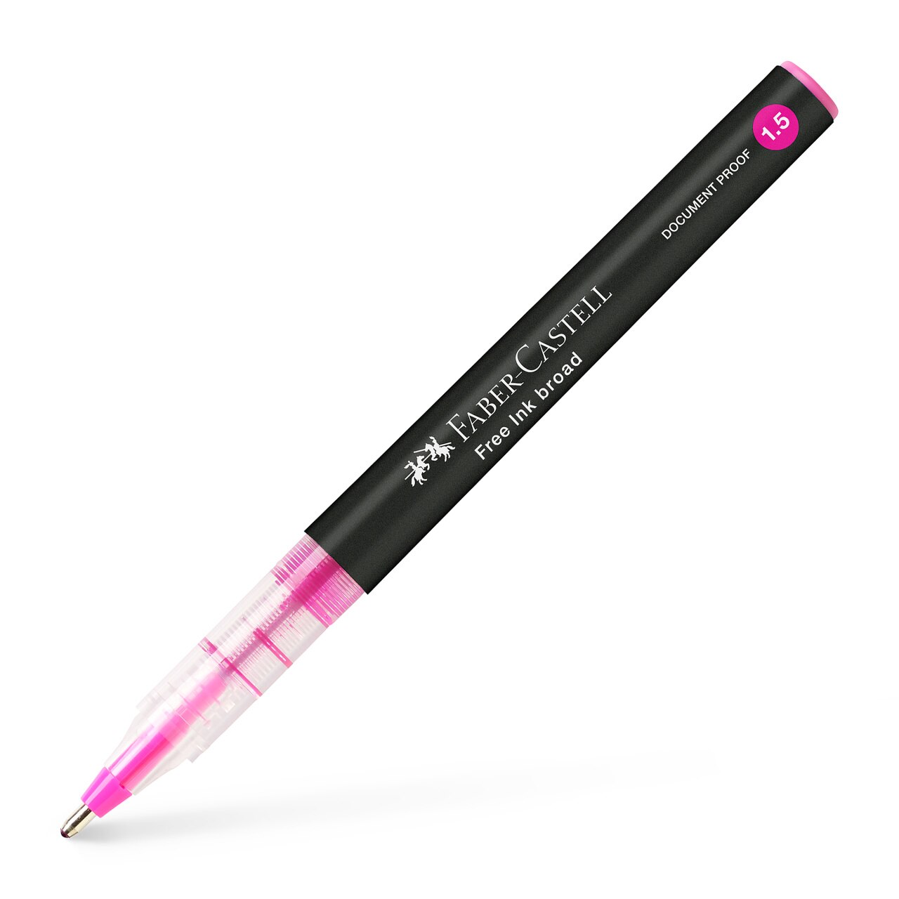 Roller Free Ink 1.5mm, Faber-Castell, Roz