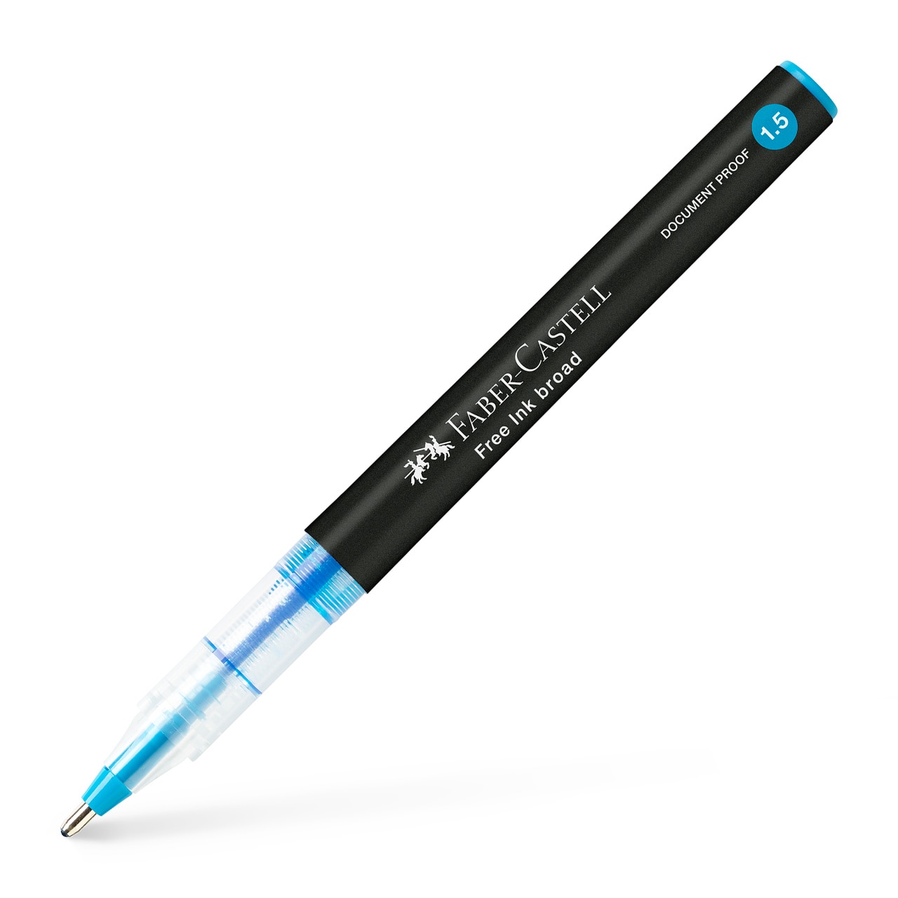 Roller Free Ink 1.5mm, Faber-Castell, Bleu