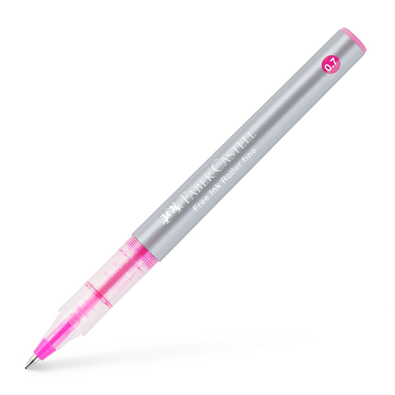 Roller Free Ink 0.7mm, Faber-Castell, Roz