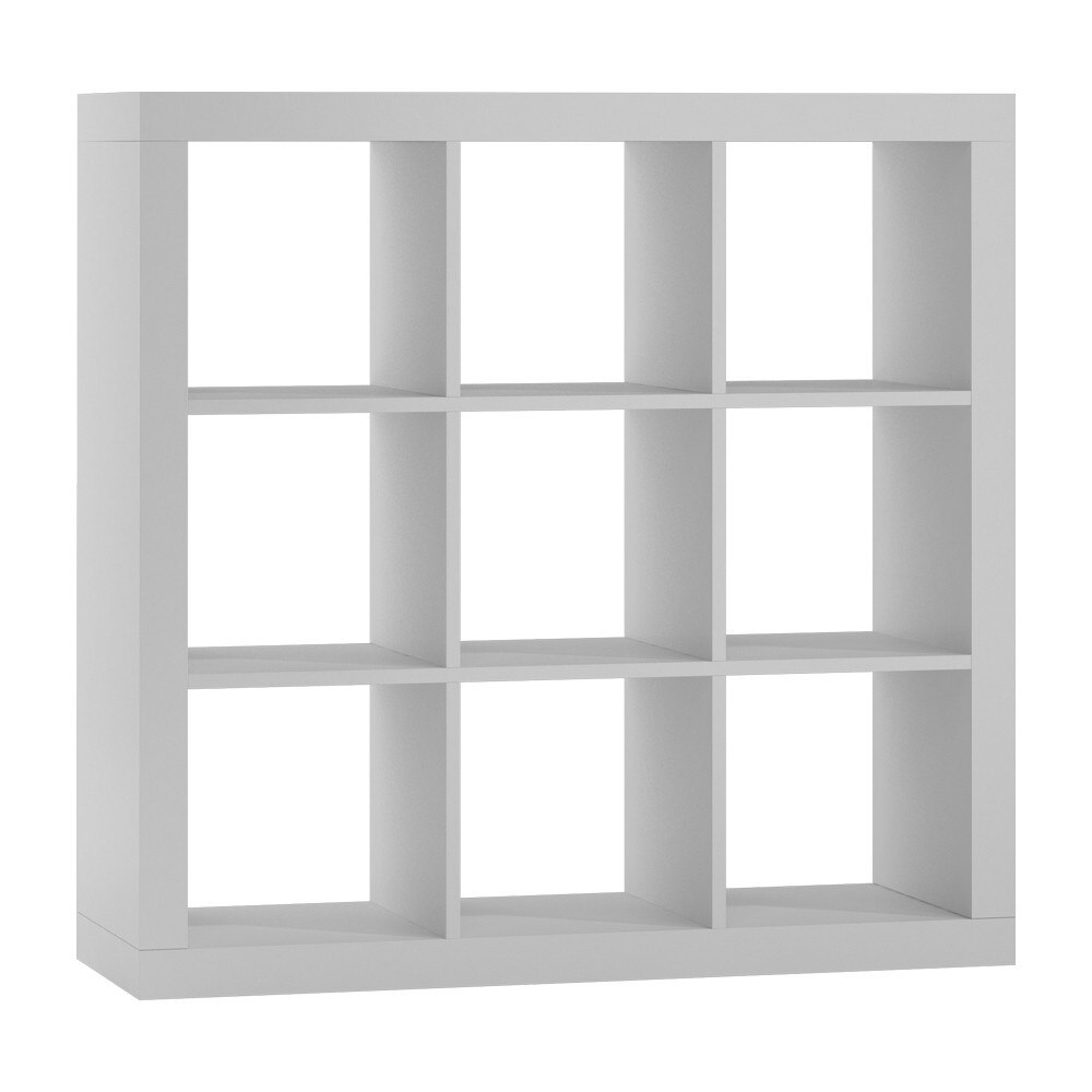 Raft perete, Drohmo, 3X3, alb