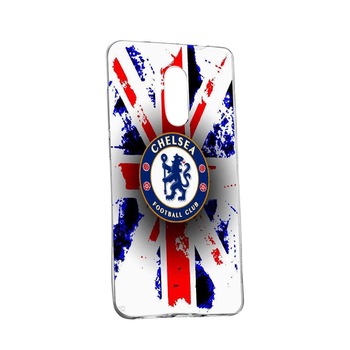 Husa Football, Chelsea, pentru Nokia 1.3, rezistenta la uzura, anti-alunecare, 236 Husa Football, Chelsea, pentru Nokia 1.3, rezistenta la uzura, anti-alunecare, 236