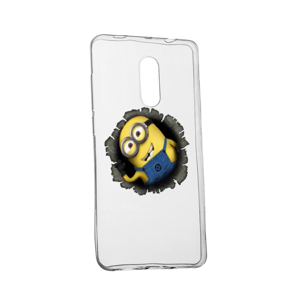 Husa Cartoon, Minion, pentru Nokia 1 Plus, rezistenta la uzura, anti-alunecare, 202