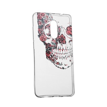 Husa Skull, pentru Nokia 3.2, rezistenta la uzura, anti-alunecare, 253 Husa Skull, pentru Nokia 3.2, rezistenta la uzura, anti-alunecare, 253