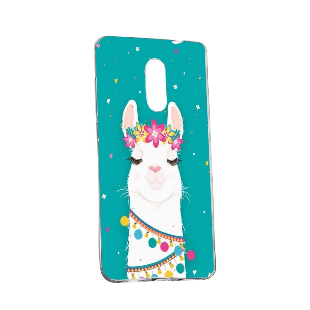 Husa Lovely Lama, pentru Nokia 1 Plus, rezistenta la uzura, anti-alunecare, 248