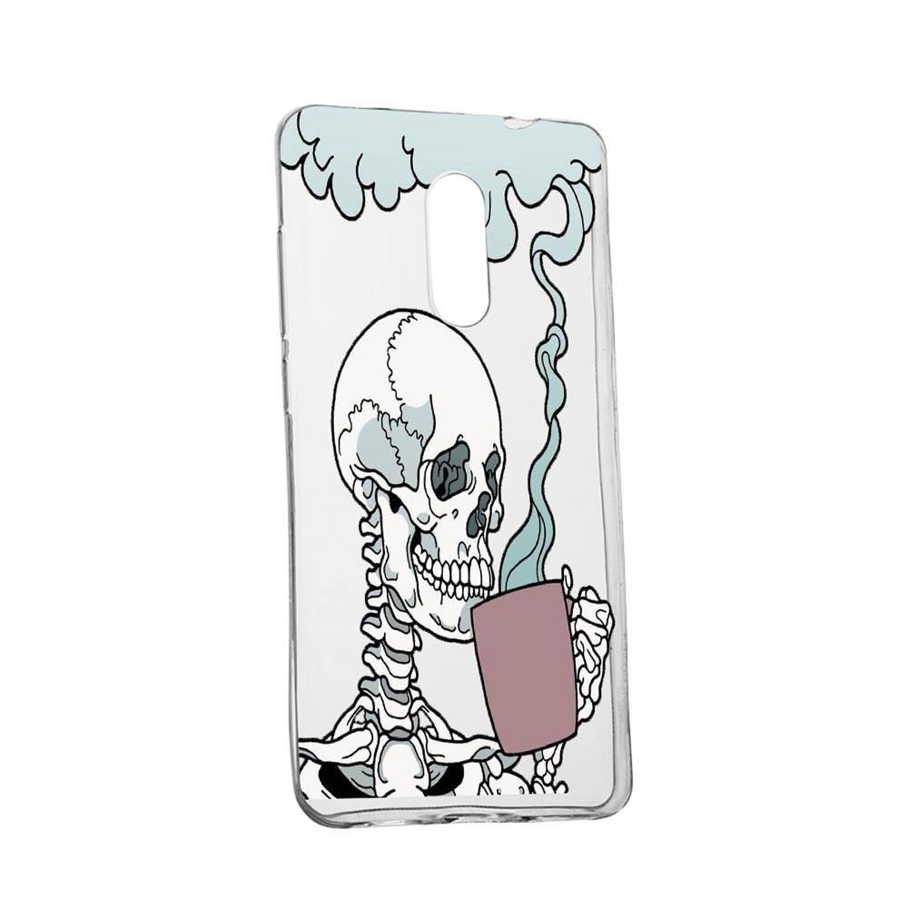 Husa Thinking Skull, pentru Nokia 2.2, rezistenta la uzura, anti-alunecare, 252