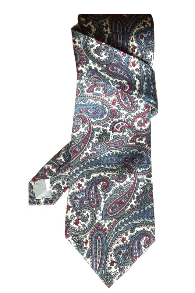 Cravata matase barbati Halston, multicolor, 144 cm lungime