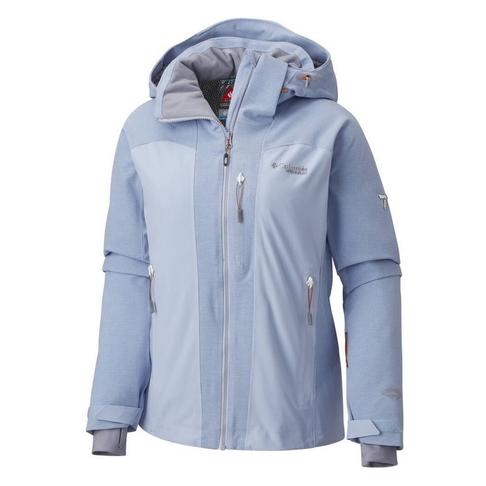 Geaca tehnologica de schi si snowboard, Columbia Powder Keg II Jacket, Albastru