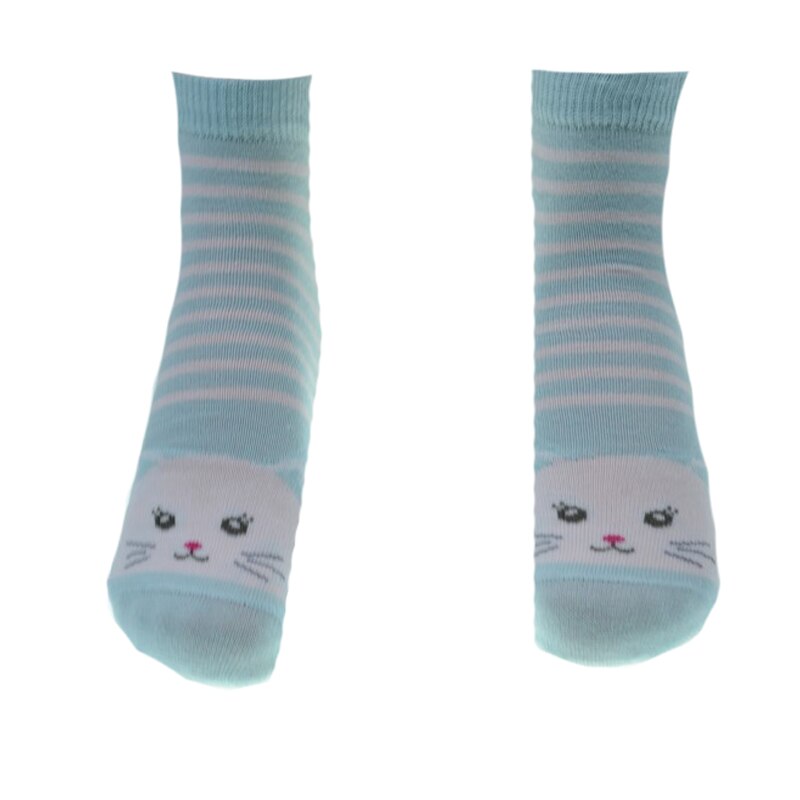 Sosete pentru copii Milusie B2232-6, Turcoaz, 21-22 cm