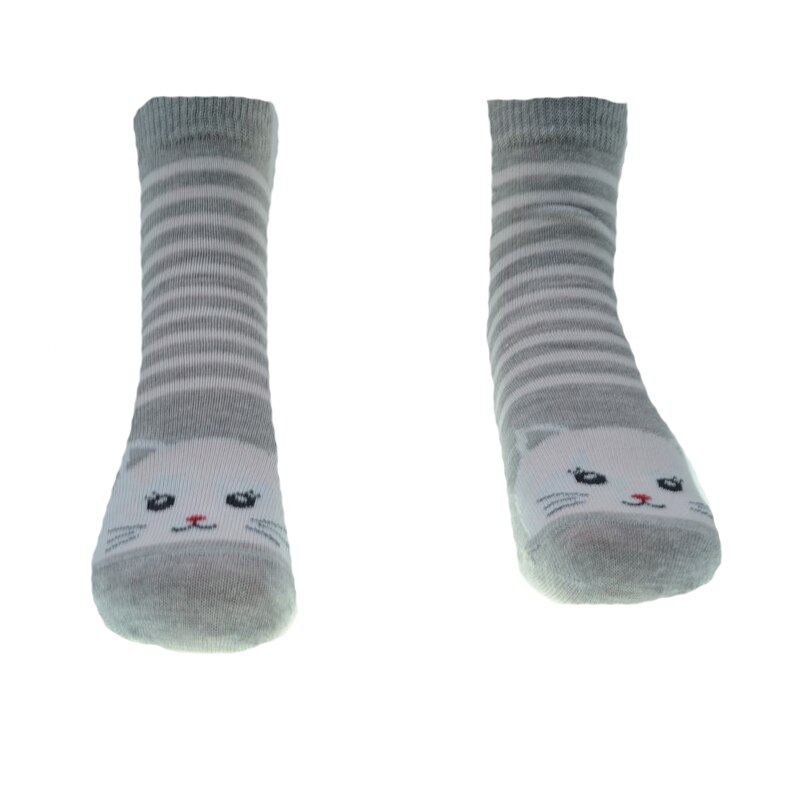 Sosete pentru copii Milusie B2232-5, Gri, 21-22 cm