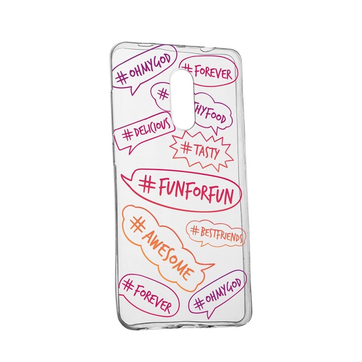 Husa pentru Nokia 3.2, Fun, rezistenta la uzura, anti-alunecare, 125