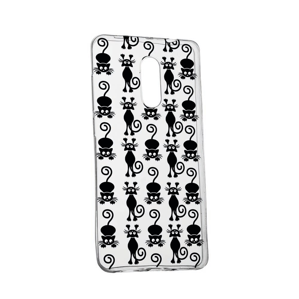 Husa pentru Nokia 1.3, Black Cat, rezistenta la uzura, anti-alunecare, 115