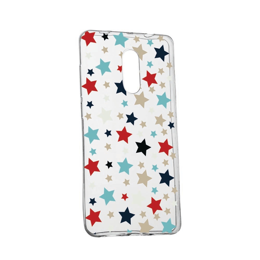 Husa Silicon Compatibila cu Nokia 2.4, Stars, rezistenta la uzura, anti-alunecare, 146