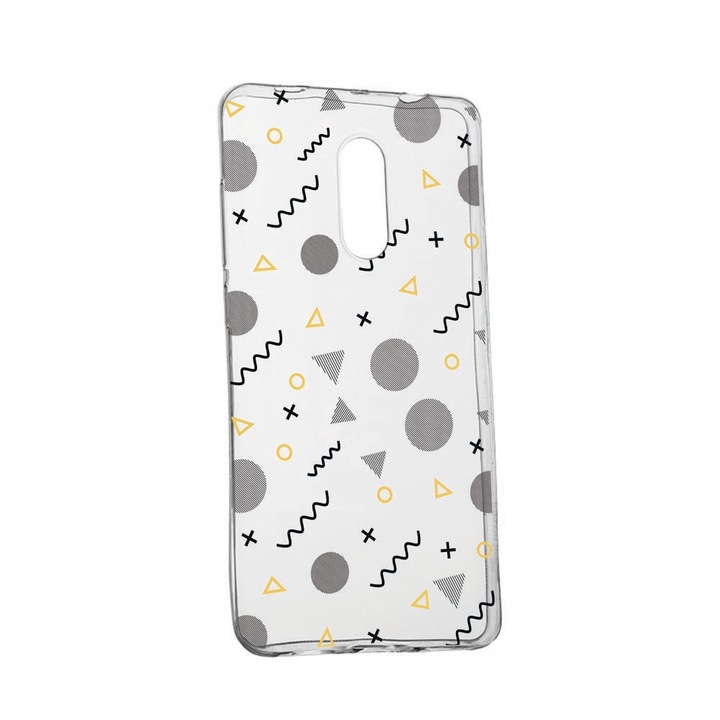 Капак за Nokia 1 Plus, Абстрактен, износоустойчив, противоплъзгащ, 74