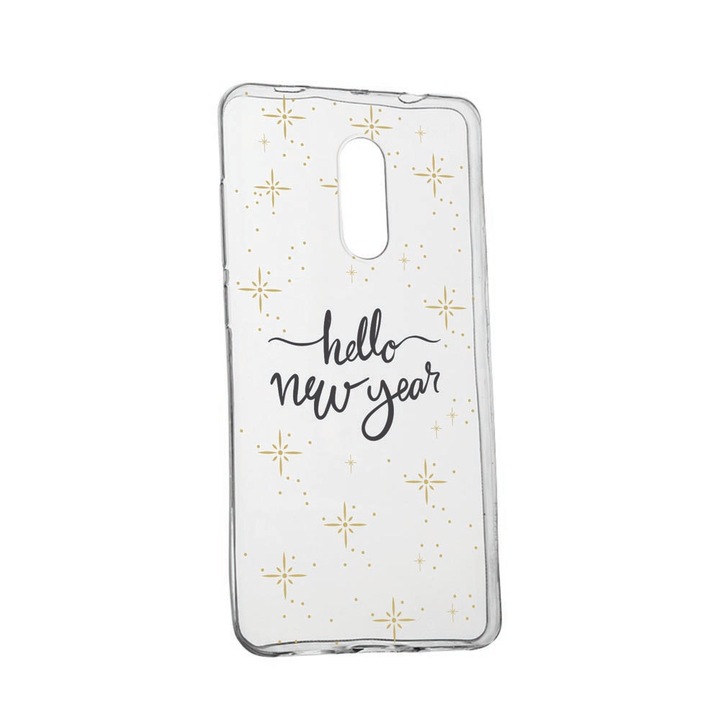 Husa pentru Nokia 1.3, rezistenta la uzura, anti-alunecare, Hello New Year, 173