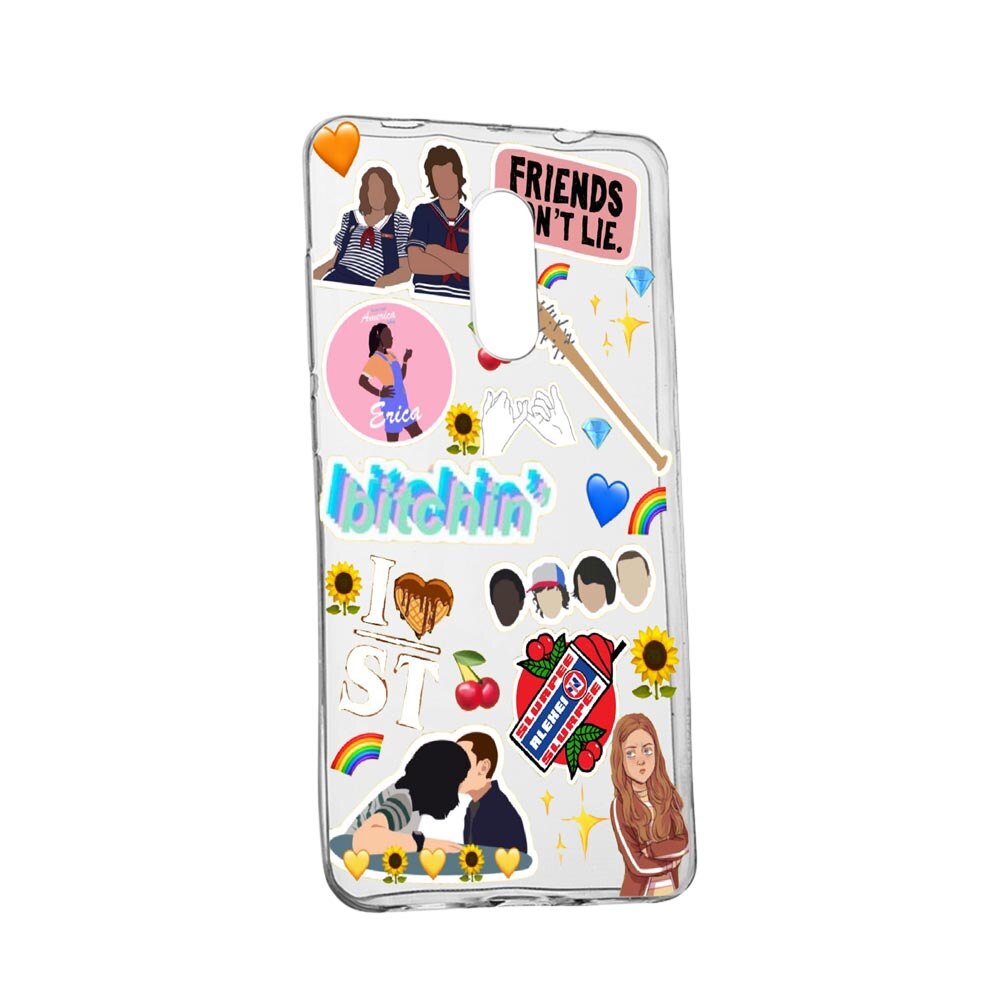 Husa Silicon Stranger Things, Compatibila cu Nokia 2.4, rezistenta la uzura, anti-alunecare, 376