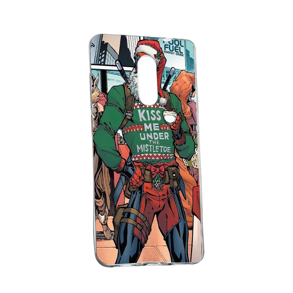 Husa Silicon Xmas, Compatibila cu Nokia 2.4, rezistenta la uzura, anti-alunecare, 323