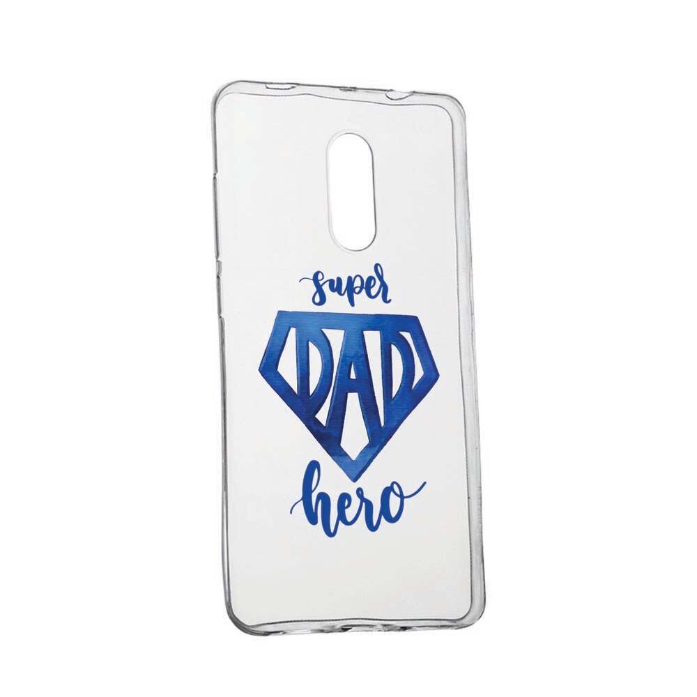 Husa pentru Nokia 1 Plus, rezistenta la uzura, anti-alunecare, Superhero Dad, 182