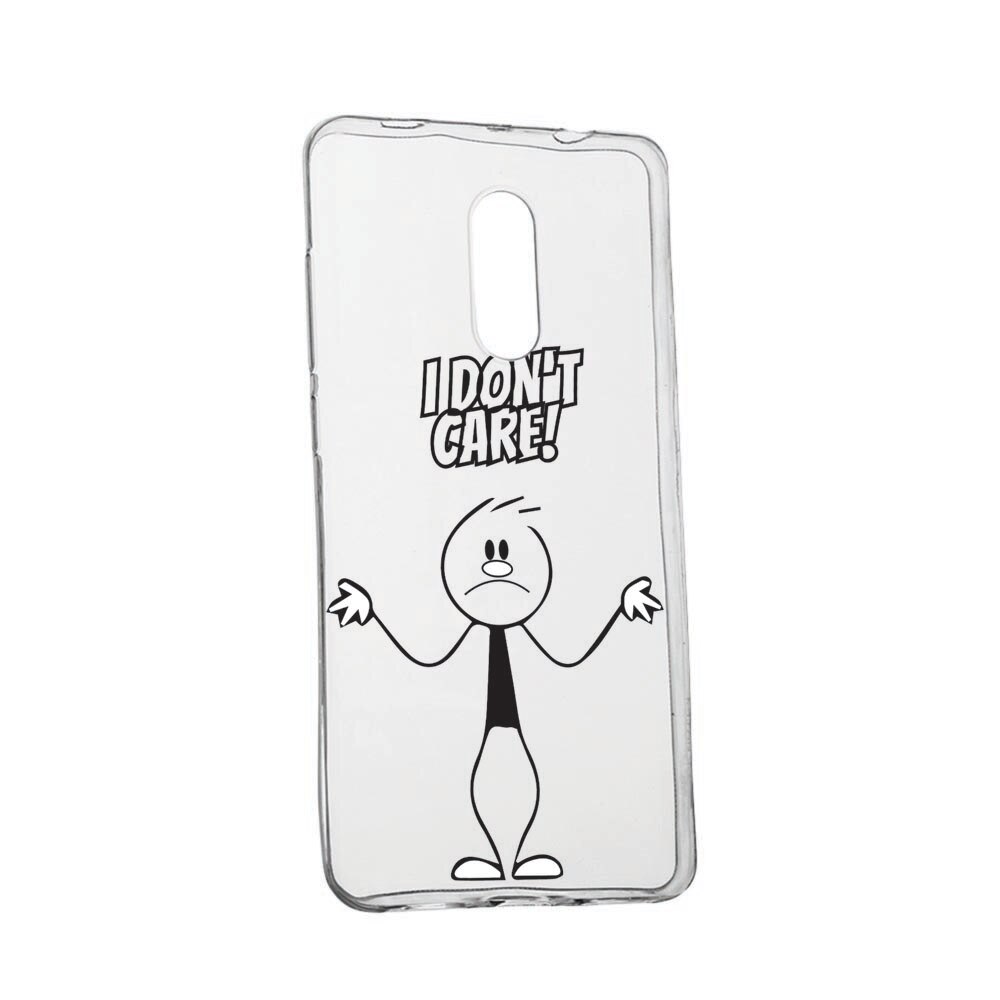 Husa pentru Nokia 2.3, rezistenta la uzura, anti-alunecare, I Don`t Care, 162