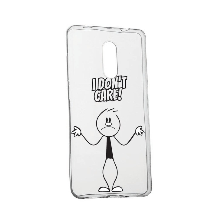 Nokia 1 Plus устойчив на износване противоплъзгащ калъф I Don`t Care 162