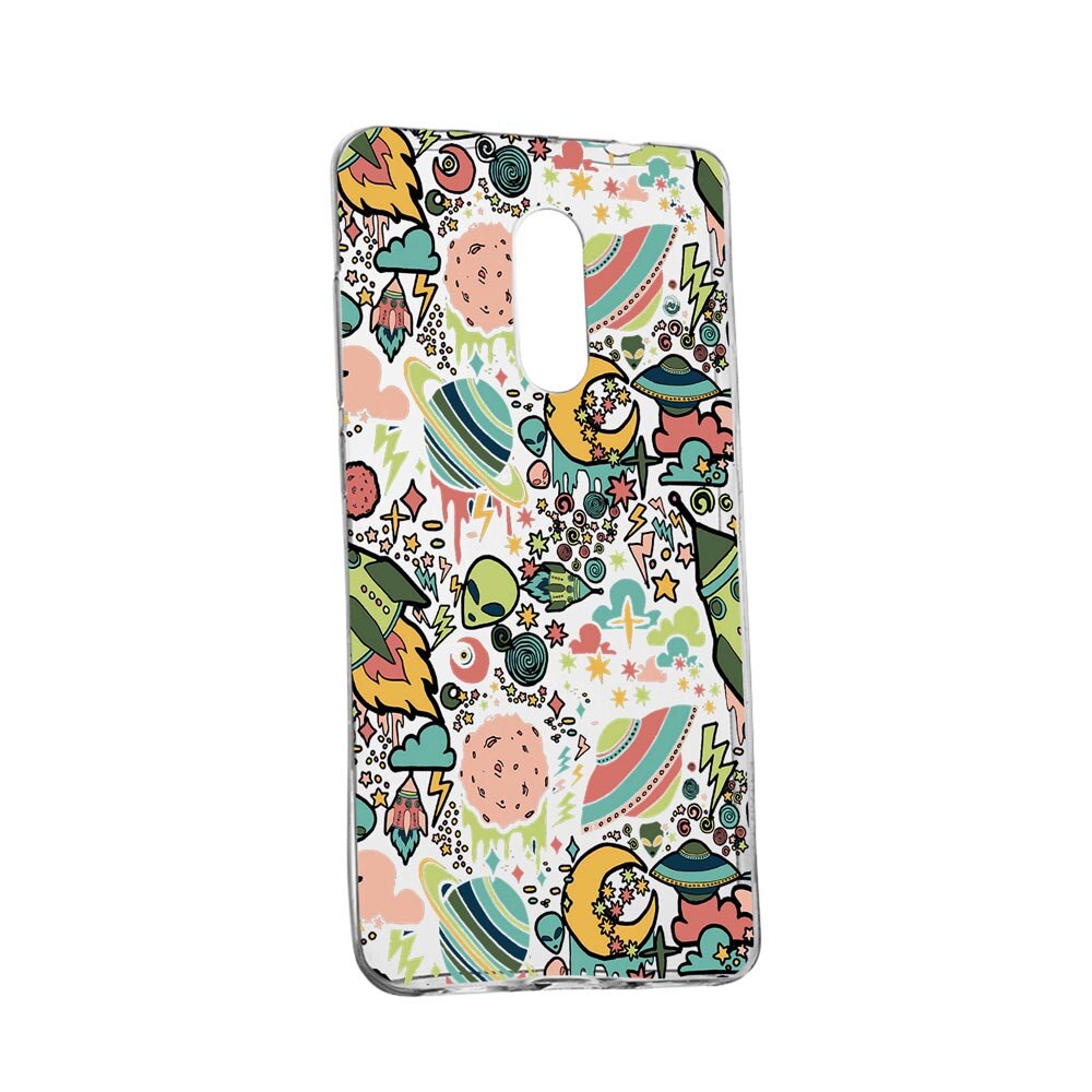 Husa Universe, Planeta UFO, pentru Nokia 3.2, rezistenta la uzura, anti-alunecare, din silicon Premium, 472