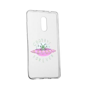 Husa Universe, Planeta UFO Good Bye, pentru Xiaomi Redmi 9, rezistenta la uzura, anti-alunecare, din silicon Premium, 474 Husa Universe, Planeta UFO Good Bye, pentru Xiaomi Redmi 9, rezistenta la uzura, anti-alunecare, din silicon Premium, 474