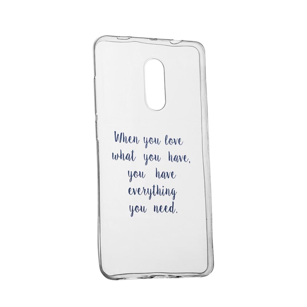 Husa cu mesaj Love, pentru Nokia 3.2, rezistenta la uzura, anti-alunecare, din silicon Premium, 476