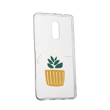 Husa cu mesaj Grow, pentru Nokia 3.2, rezistenta la uzura, anti-alunecare, din silicon Premium, 490 Husa cu mesaj Grow, pentru Nokia 3.2, rezistenta la uzura, anti-alunecare, din silicon Premium, 490