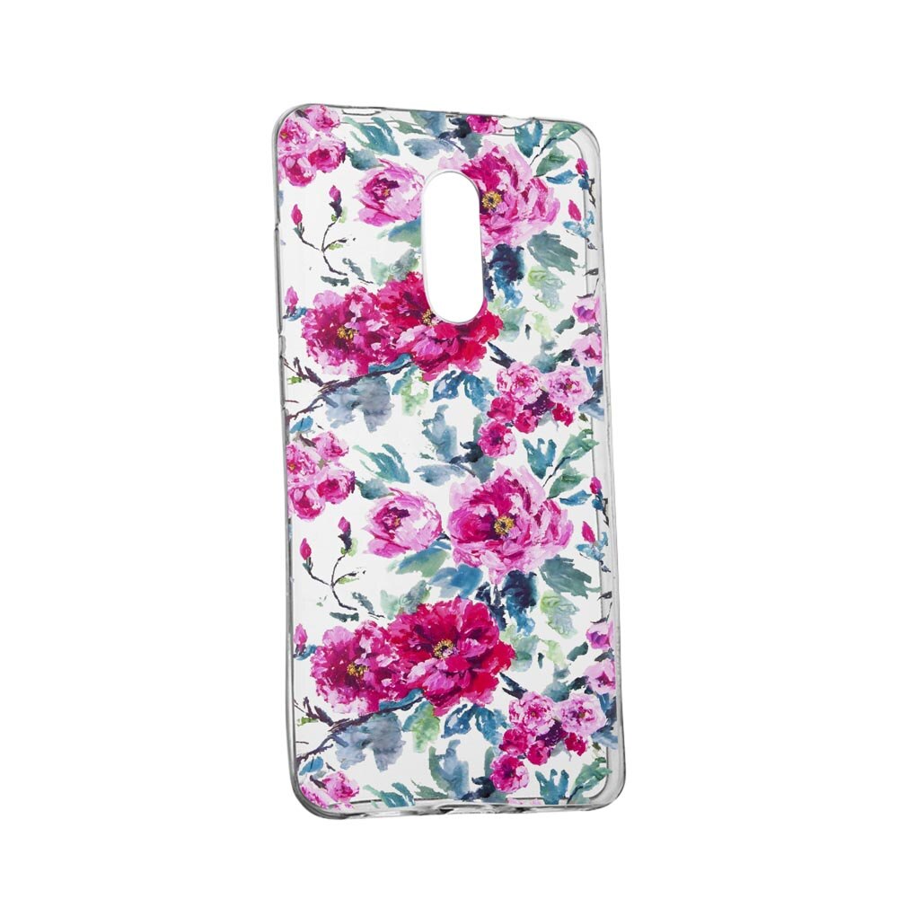 Husa Flori, culorile de pastel, pentru Nokia 3.2, rezistenta la uzura, anti-alunecare, din silicon Premium, 507