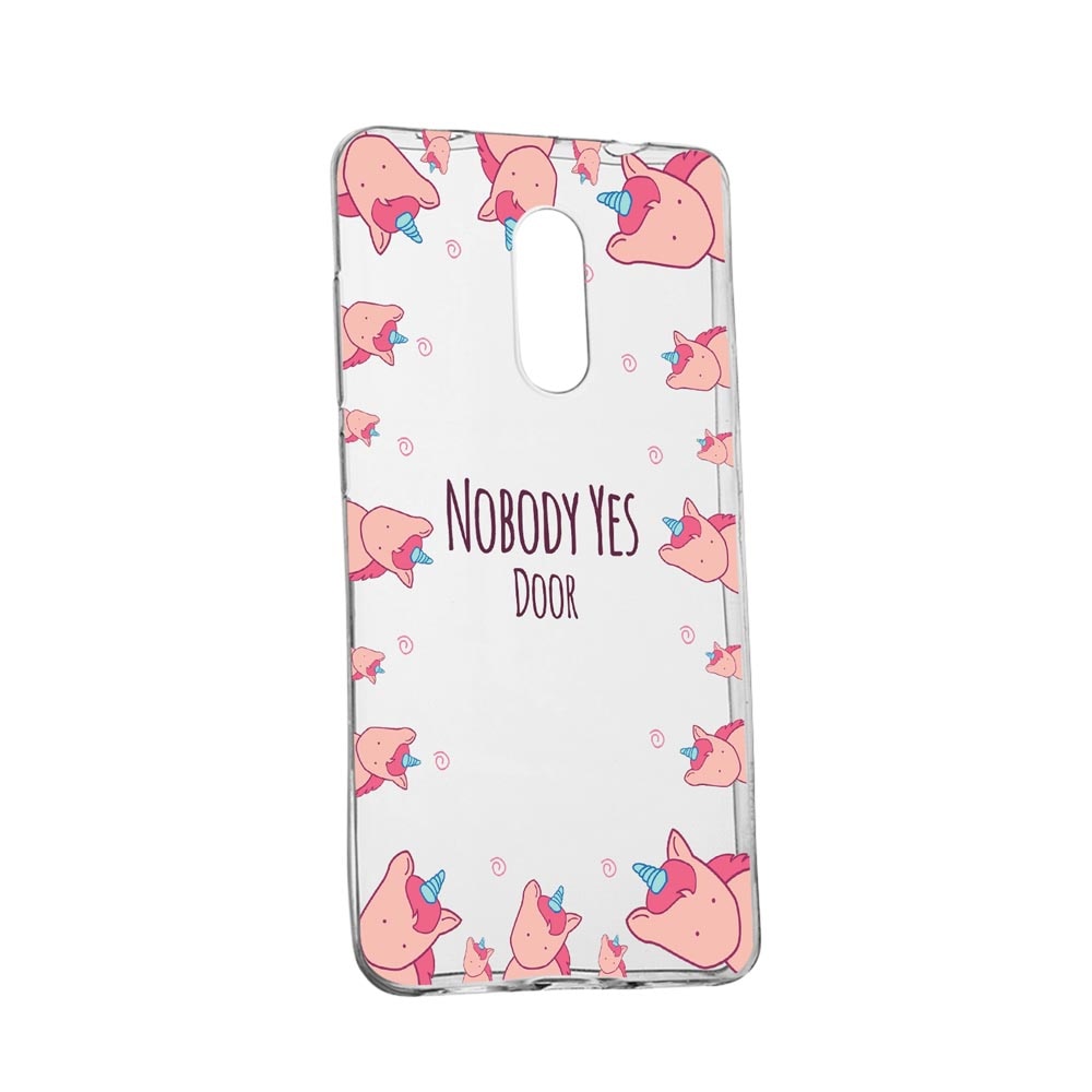 Husa Unicorn - Nobody yes, pentru Nokia 1.3, rezistenta la uzura, anti-alunecare, din silicon Premium, 523