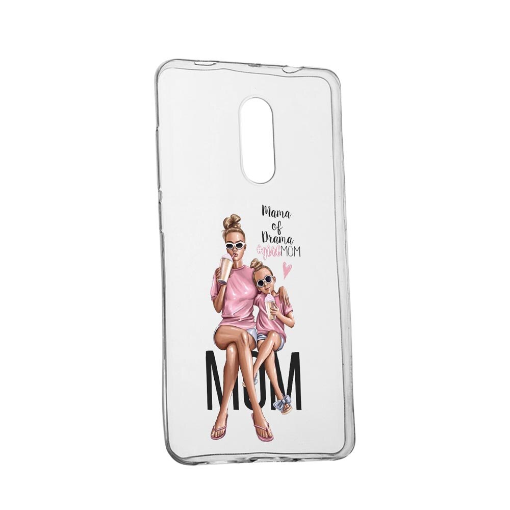 Husa Girl - Mom, pentru Oppo Reno 2, rezistenta la uzura, anti-alunecare, din silicon Premium, 558