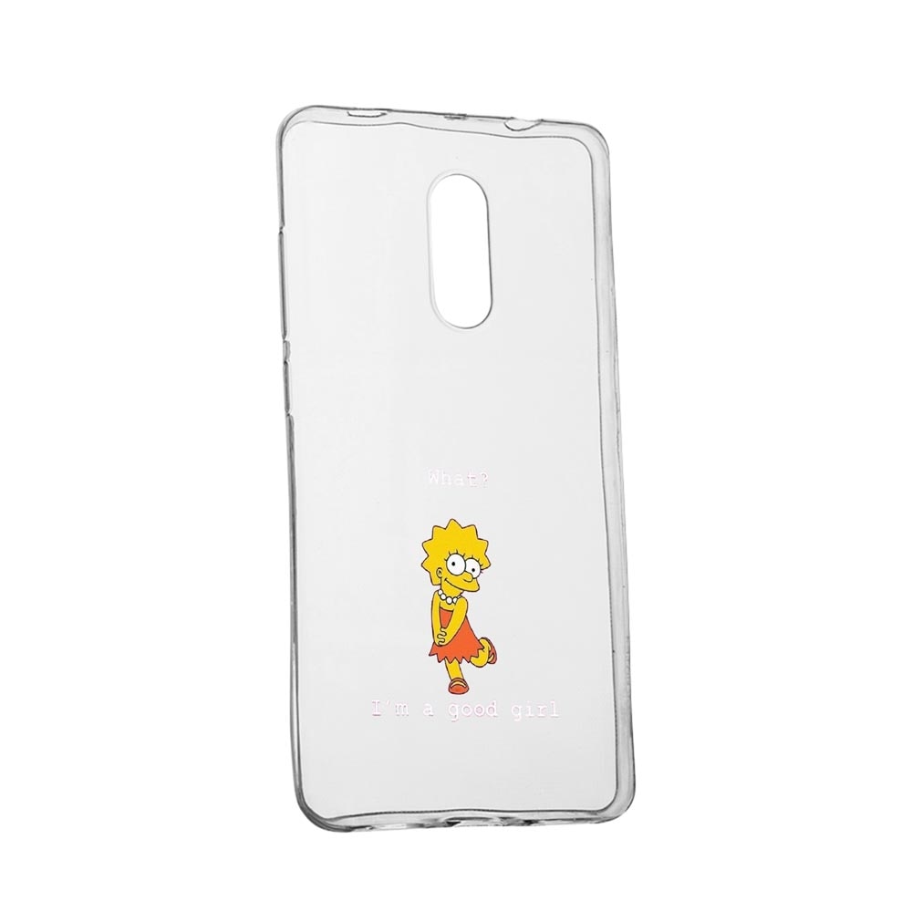 Husa Lisa - I'm a good girl, pentru Nokia 1 Plus, rezistenta la uzura, anti-alunecare, din silicon Premium, 591