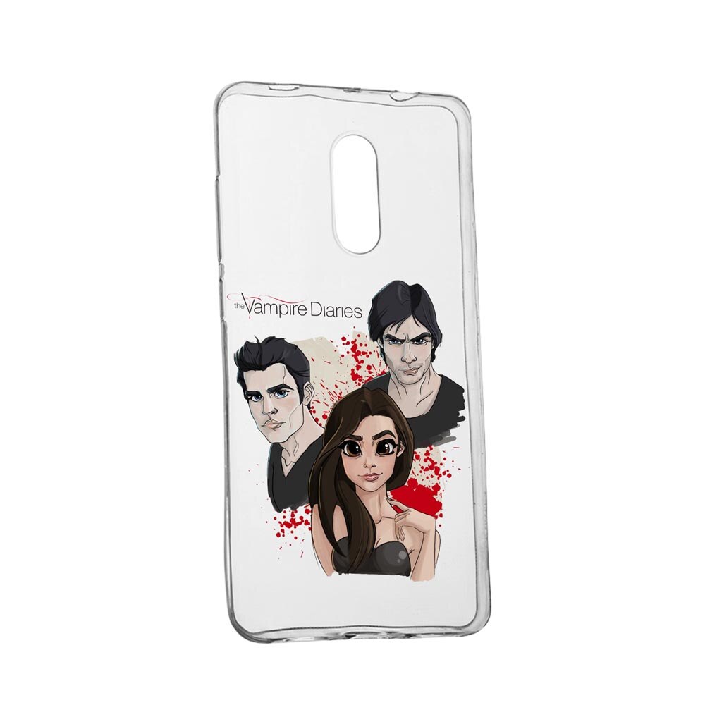 Husa Jurnalele Vampirilor, Movie, pentru Xiaomi Redmi 9, rezistenta la uzura, anti-alunecare, din silicon Premium, 578