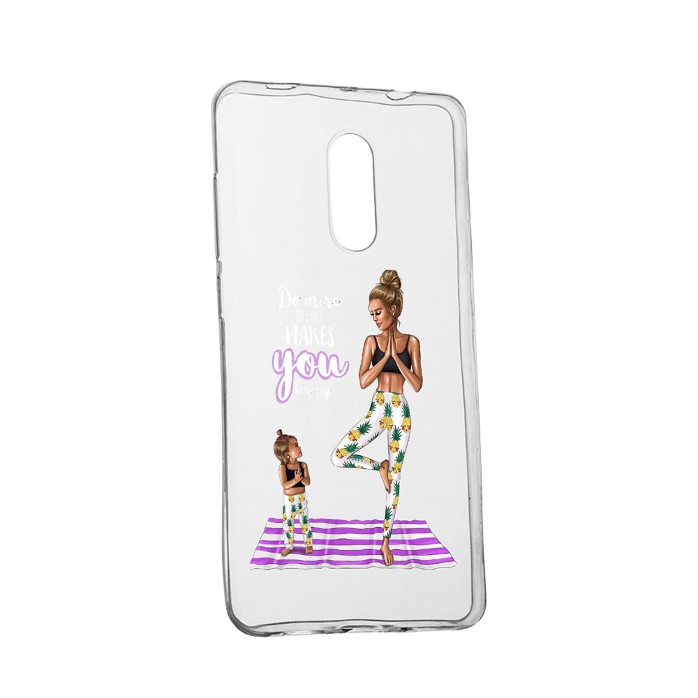 Husa Silicon Girl - Mom, Compatibila cu Nokia 2.4, rezistenta la uzura, anti-alunecare, 560