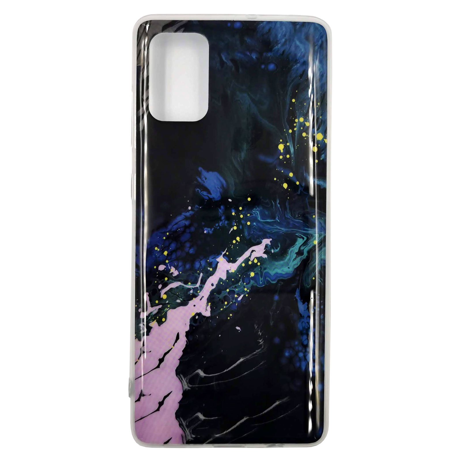 Husa Samsung Galaxy A71 model Water Marble, Silicon, TPU Viceversa Multicolor
