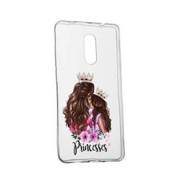 Husa Princesses, pentru Nokia 3.2, rezistenta la uzura, anti-alunecare, din silicon Premium, 552 Husa Princesses, pentru Nokia 3.2, rezistenta la uzura, anti-alunecare, din silicon Premium, 552