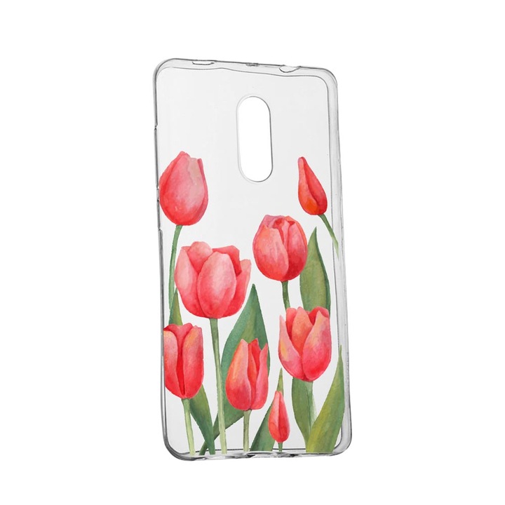 Husa Red Roses, pentru Oppo Reno 2, rezistenta la uzura, anti-alunecare, din silicon Premium, 633