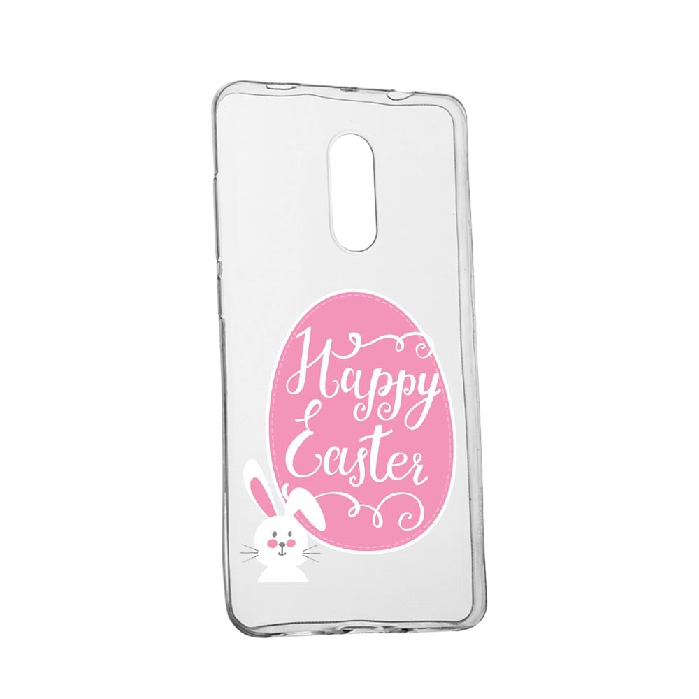 Husa Happy Easter, pentru Nokia 1 Plus, rezistenta la uzura, anti-alunecare, din silicon Premium, 689