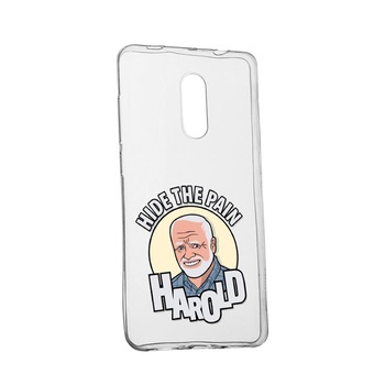 Husa Meme - Harold, pentru Nokia 3.2, rezistenta la uzura, anti-alunecare, din silicon Premium, 662 Husa Meme - Harold, pentru Nokia 3.2, rezistenta la uzura, anti-alunecare, din silicon Premium, 662