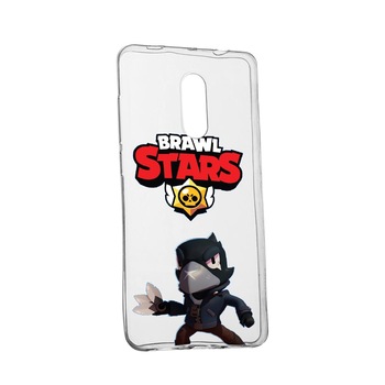 Husa Brawl Stars Crow, pentru Nokia 1 Plus, rezistenta la uzura, anti-alunecare, din silicon Premium, 644 Husa Brawl Stars Crow, pentru Nokia 1 Plus, rezistenta la uzura, anti-alunecare, din silicon Premium, 644