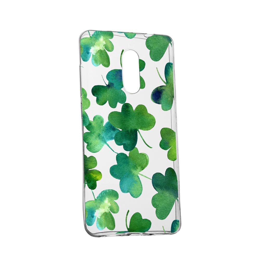 Husa Green leaf, pentru Nokia 3.2, rezistenta la uzura, anti-alunecare, din silicon Premium, 697