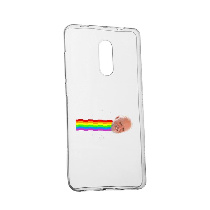 Husa Silicon Meme - rainbow, Compatibila cu Nokia 2.4, rezistenta la uzura, anti-alunecare, 661