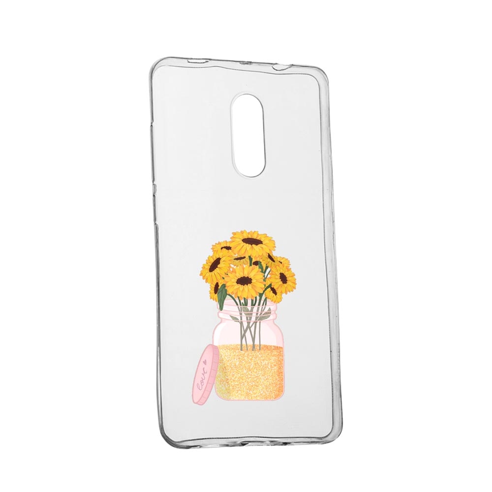 Husa Floarea-soarelui, pentru Nokia 1.3, rezistenta la uzura, anti-alunecare, din silicon Premium, 639